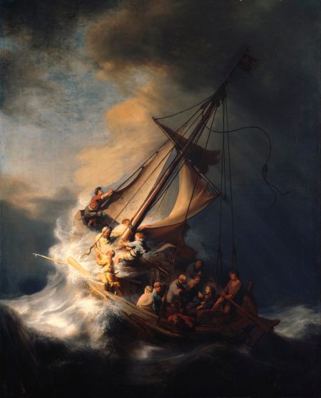 Rembrandt, Le Christ dans la tempête sur la mer de Galilée, 1633, Musée I. Stewart Gardner, Boston