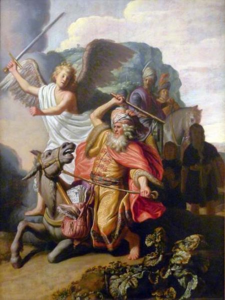 Rembrandt van Rijn, Balaam et son ânesse, 1626, Musée Cognac Jay, Paris