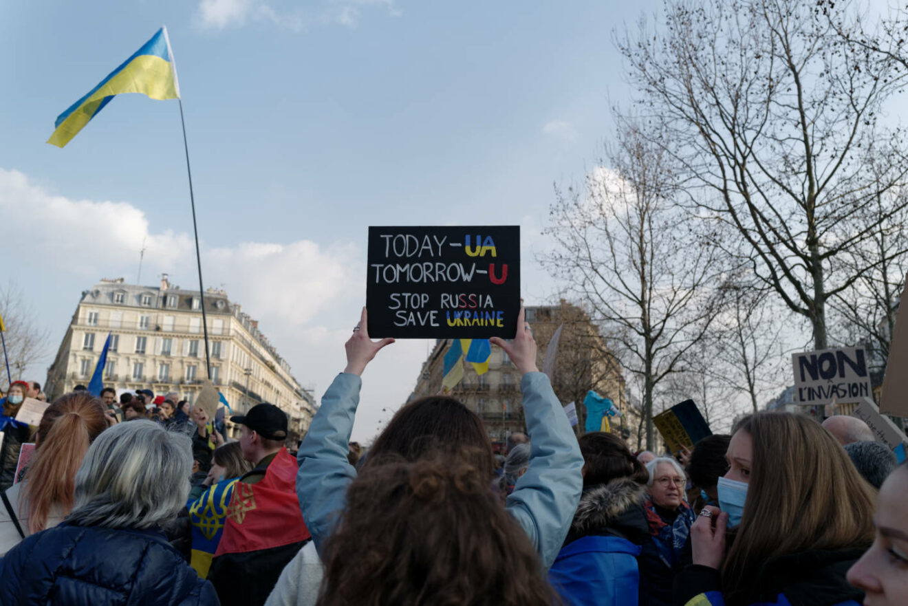 Manif Ukraine - Paris - 5 mars 2022