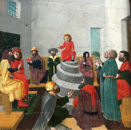 Le Christ discutant avec les Docteurs - Bernardo Butinone