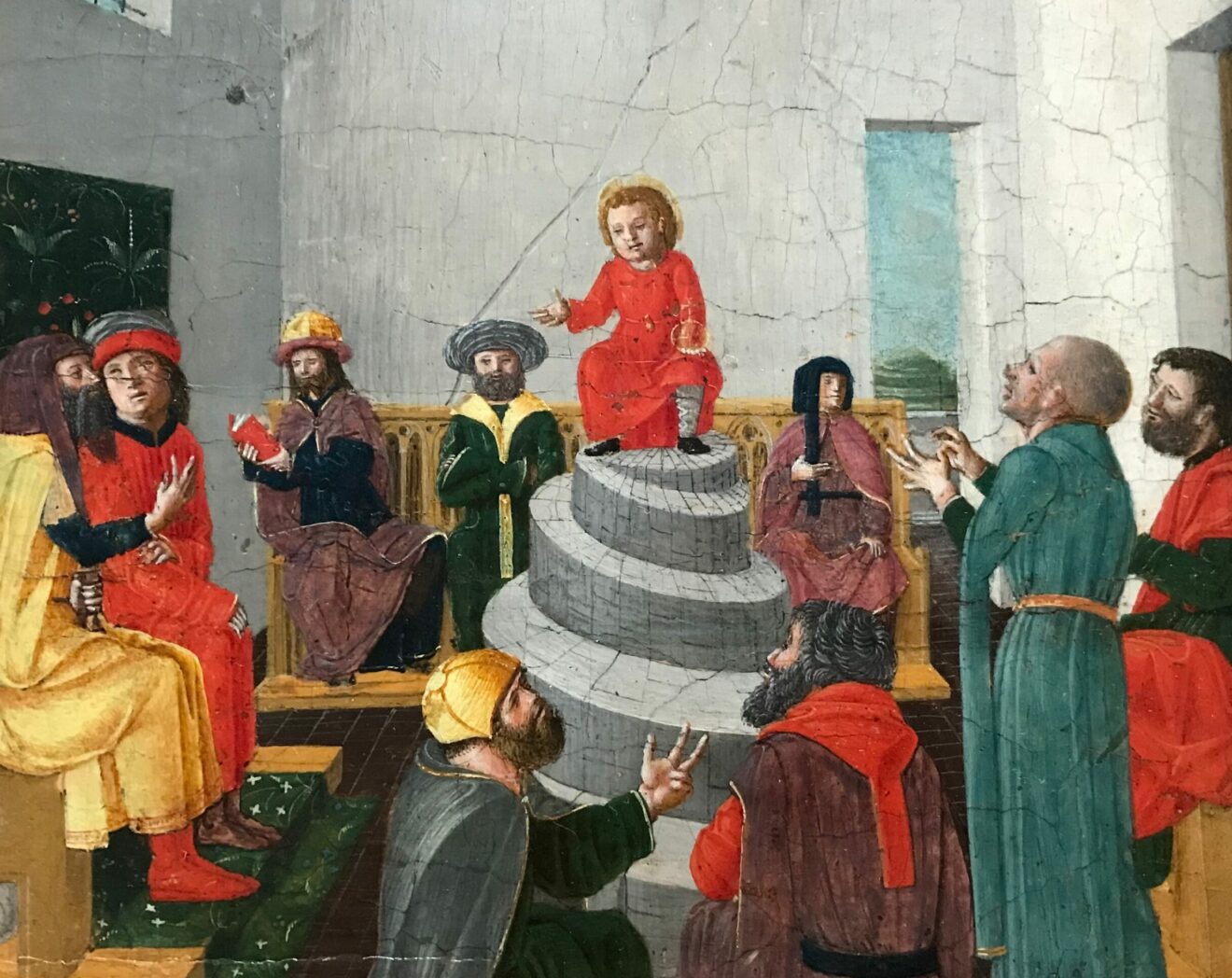 Le Christ discutant avec les Docteurs - Bernardo Butinone