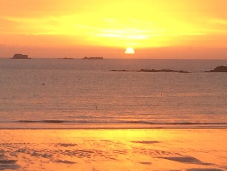Coucher de soleil St Malo