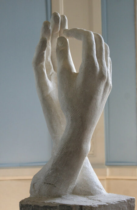 Auguste Rodin, La Cathédrale, 1908.