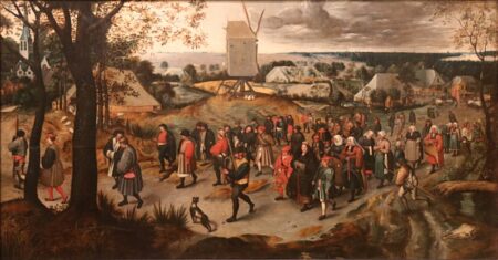 Jan Brueghel Cortège d'une Noce Paysanne 1623 Musée Calvet Avignon