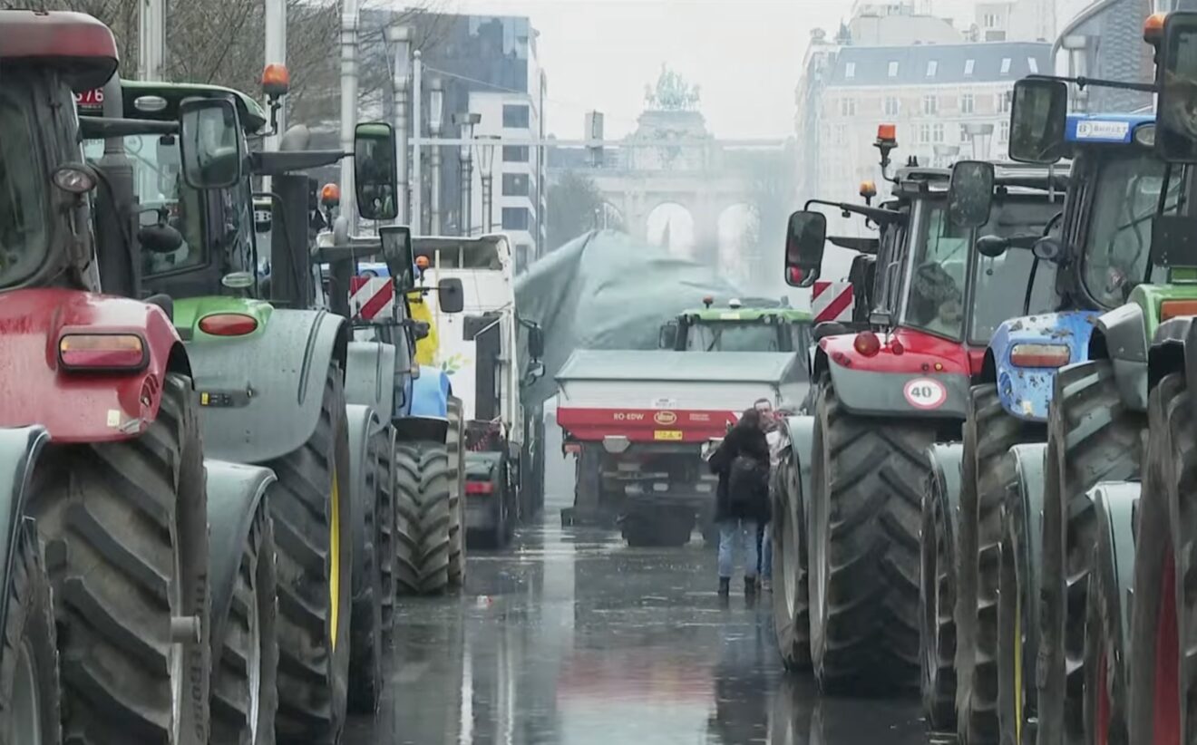 Tracteurs Bruxelles Février 2024