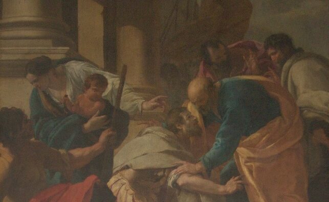 Le Centurion Corneille Aux Pieds De Saint Pierre A. Vouet 1639