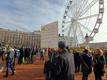 Manifestation Contre La Loi Immigration, Lyon (21 Janvier 2024) 03