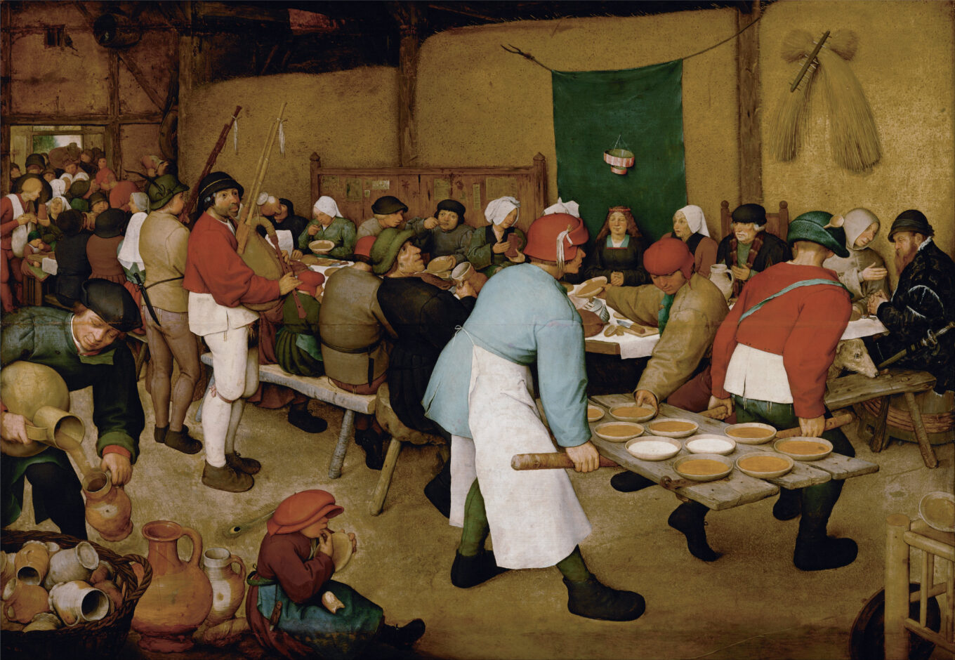 Pieter Bruegel The Elder Peasant Wedding Google Art Project