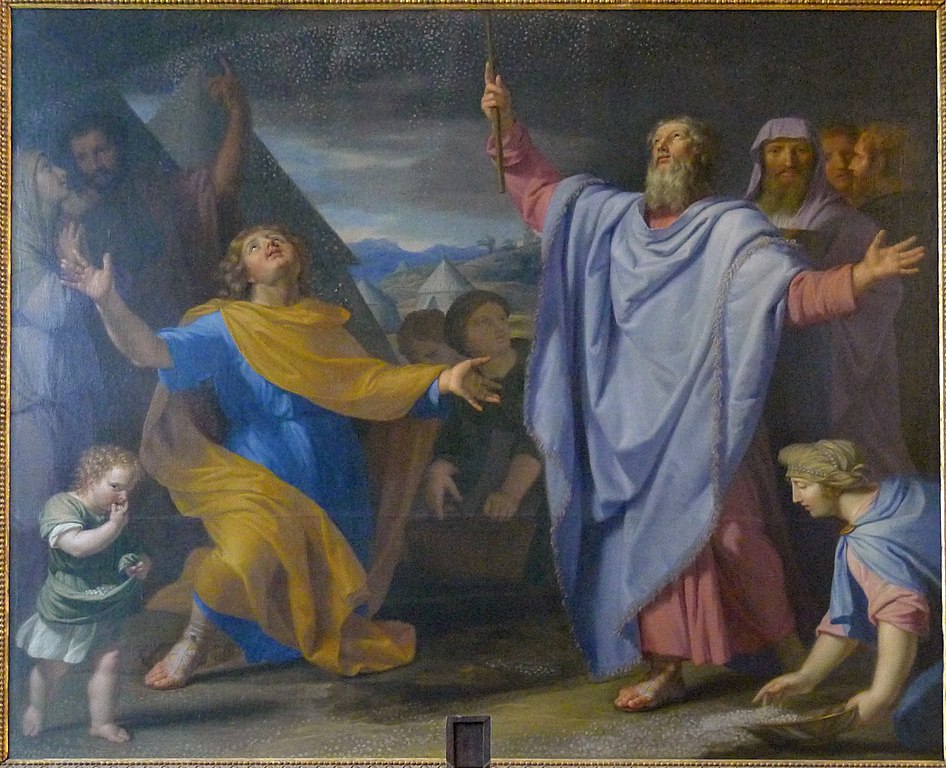 Philippe De Champaigne, La Manne Dans Le Désert Eglise St Etienne Du Mont Paris
