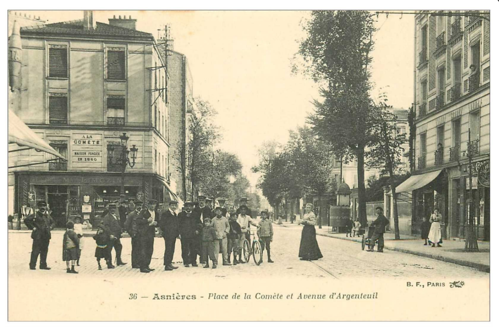 Asnières - Place De La Comète et Avenue d'Argenteuil