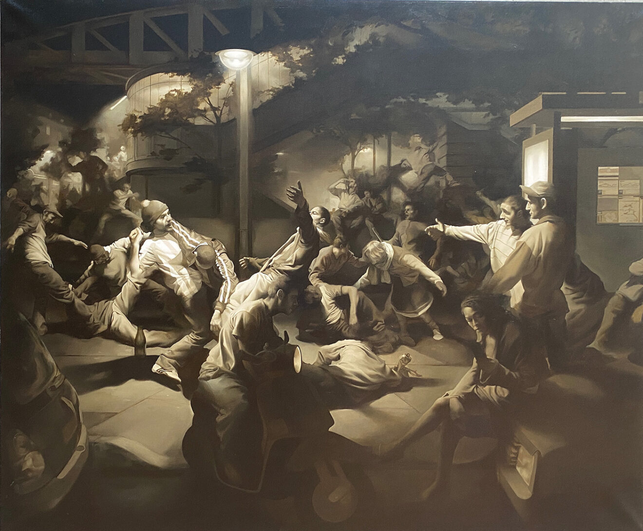 Guillaume Bresson. Questionner la violence à Versailles